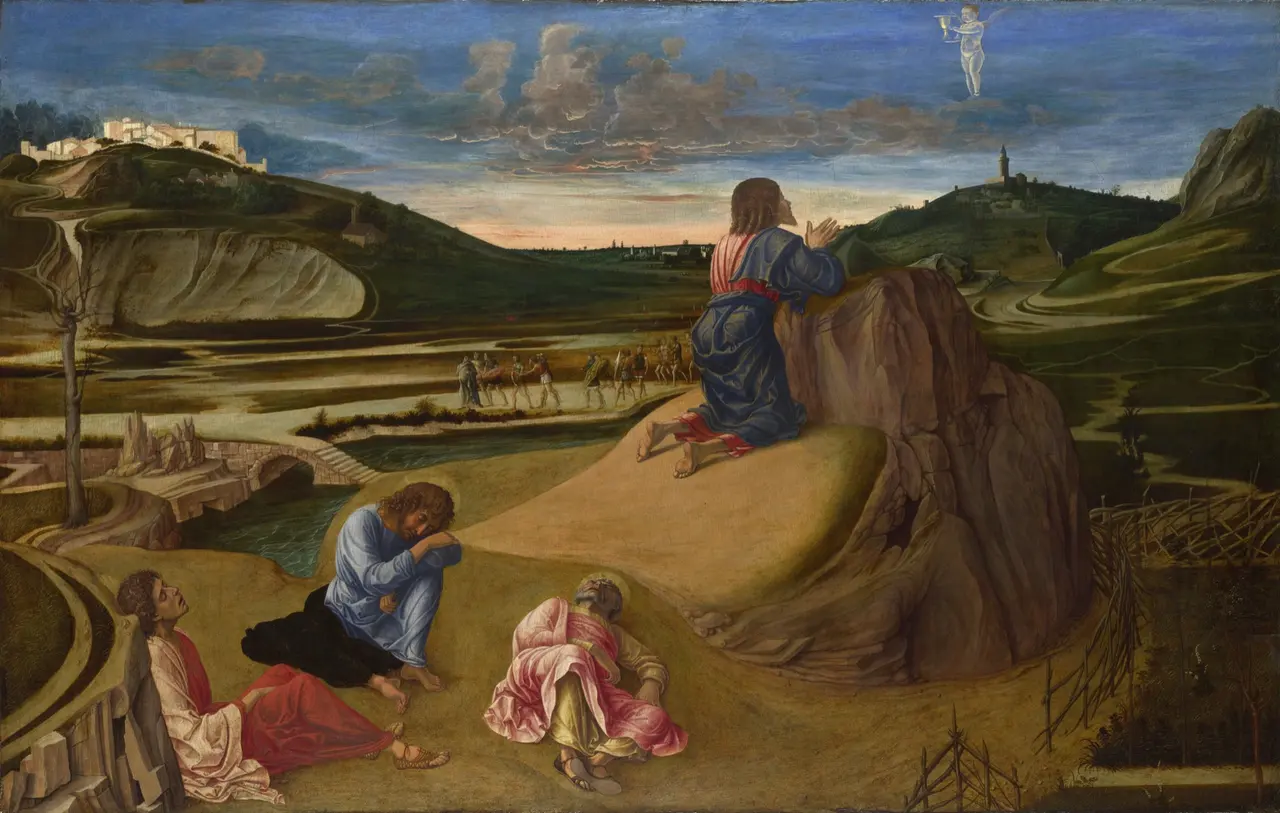 The Agony in the Garden by Giovanni Bellini