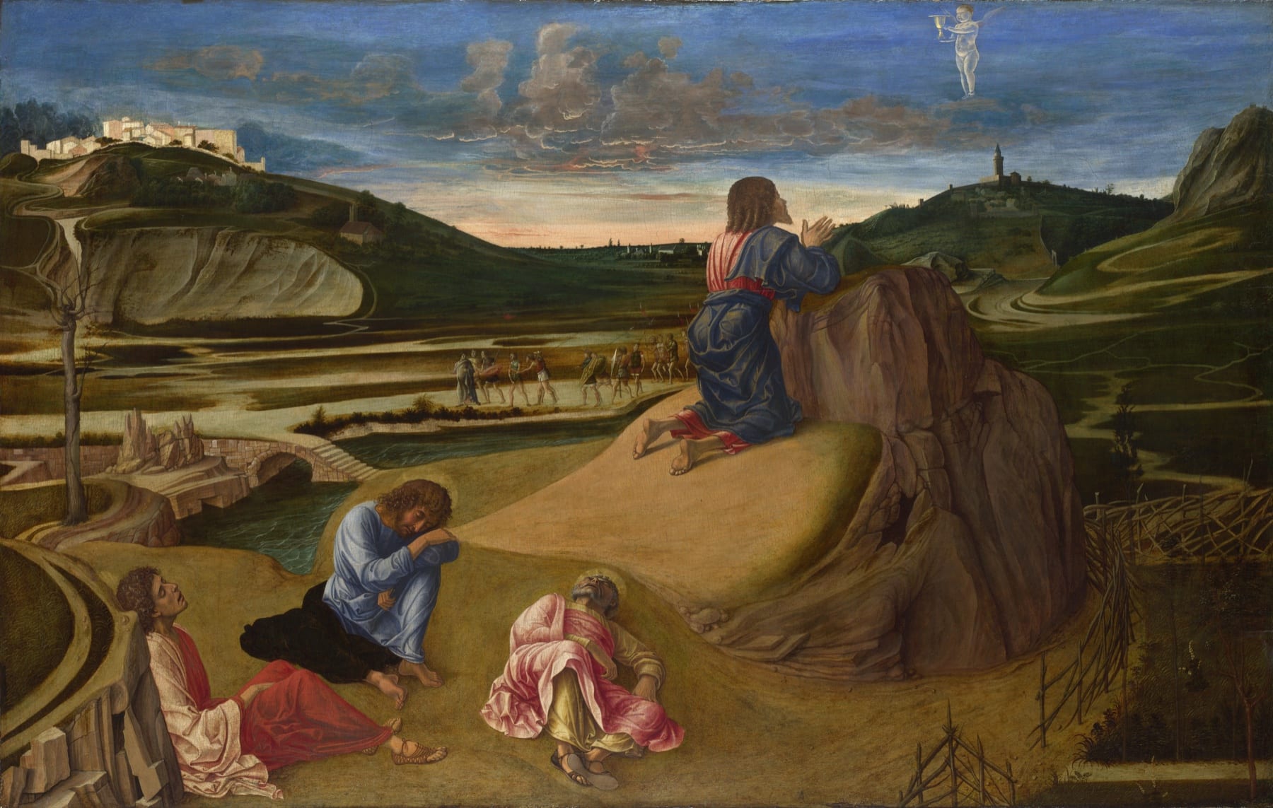 The Agony in the Garden by Giovanni Bellini