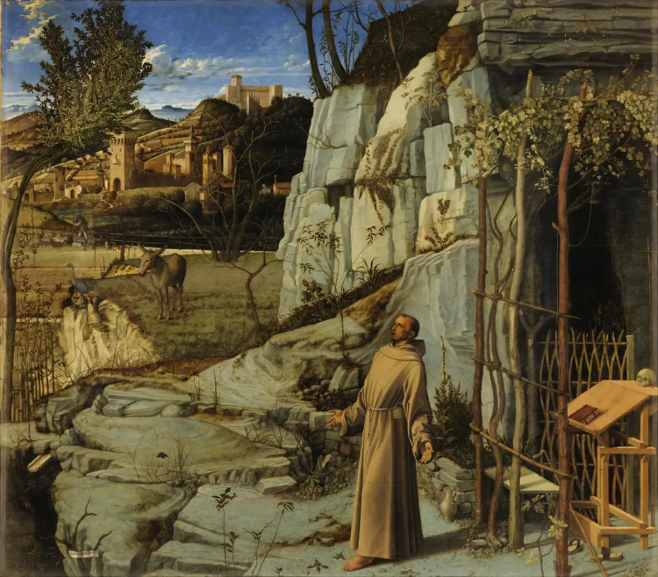 St. Francis in the Desert by Giovanni Bellini