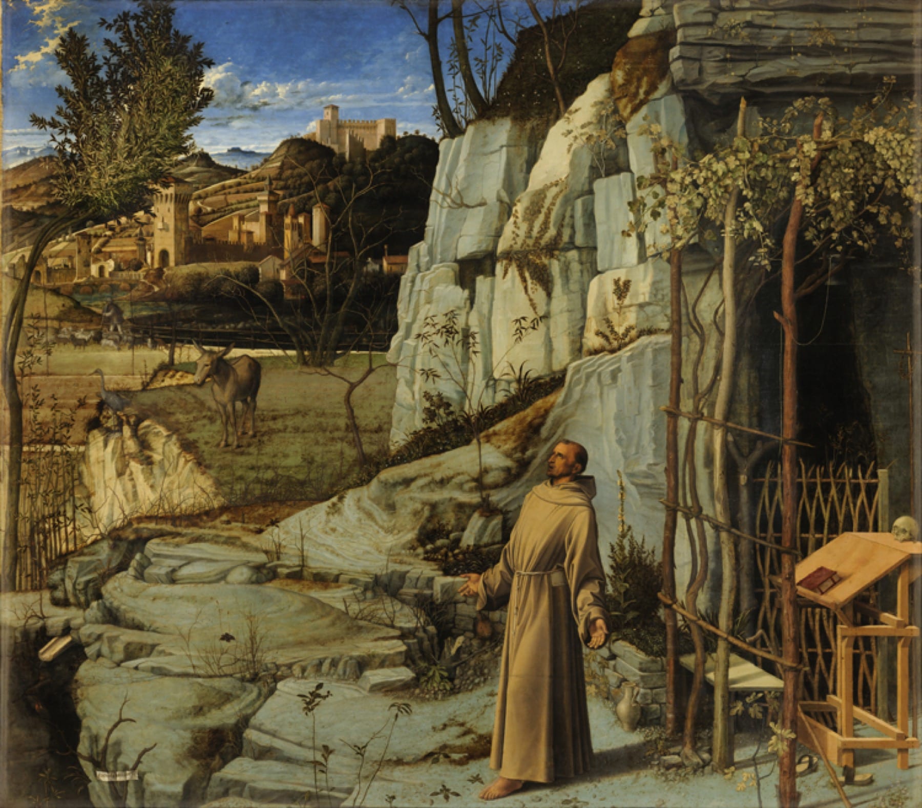 St. Francis in the Desert by Giovanni Bellini