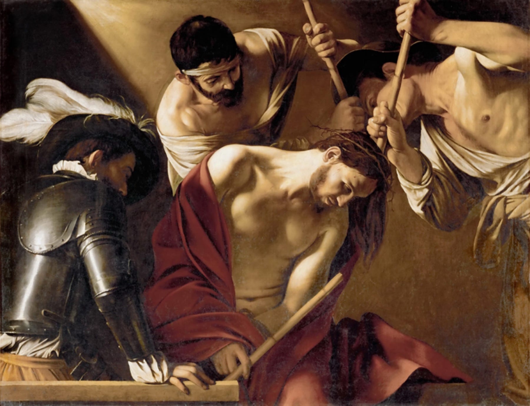 The Crowning with Thorns by Caravaggio