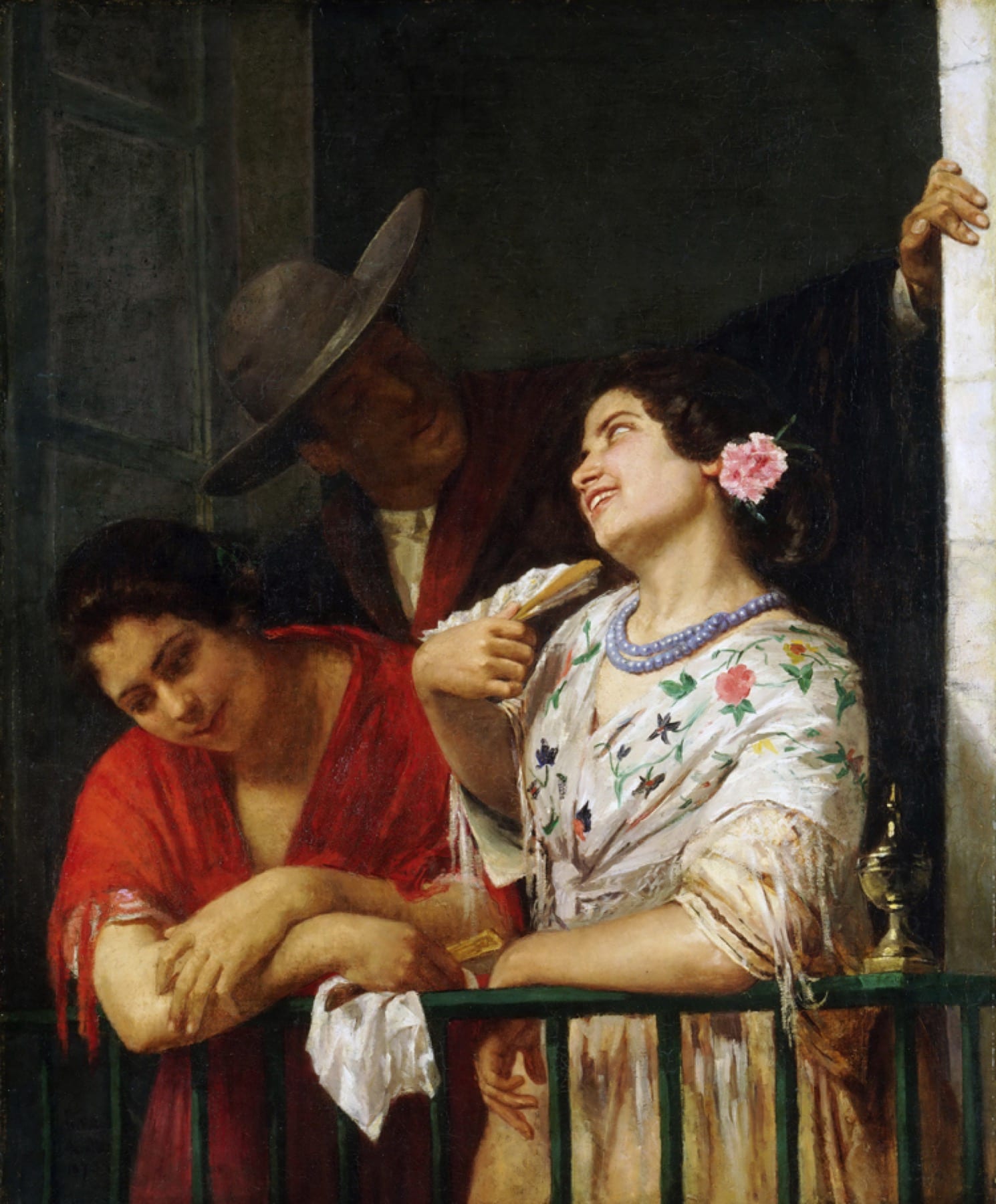 On the Balcony by Mary Cassatt