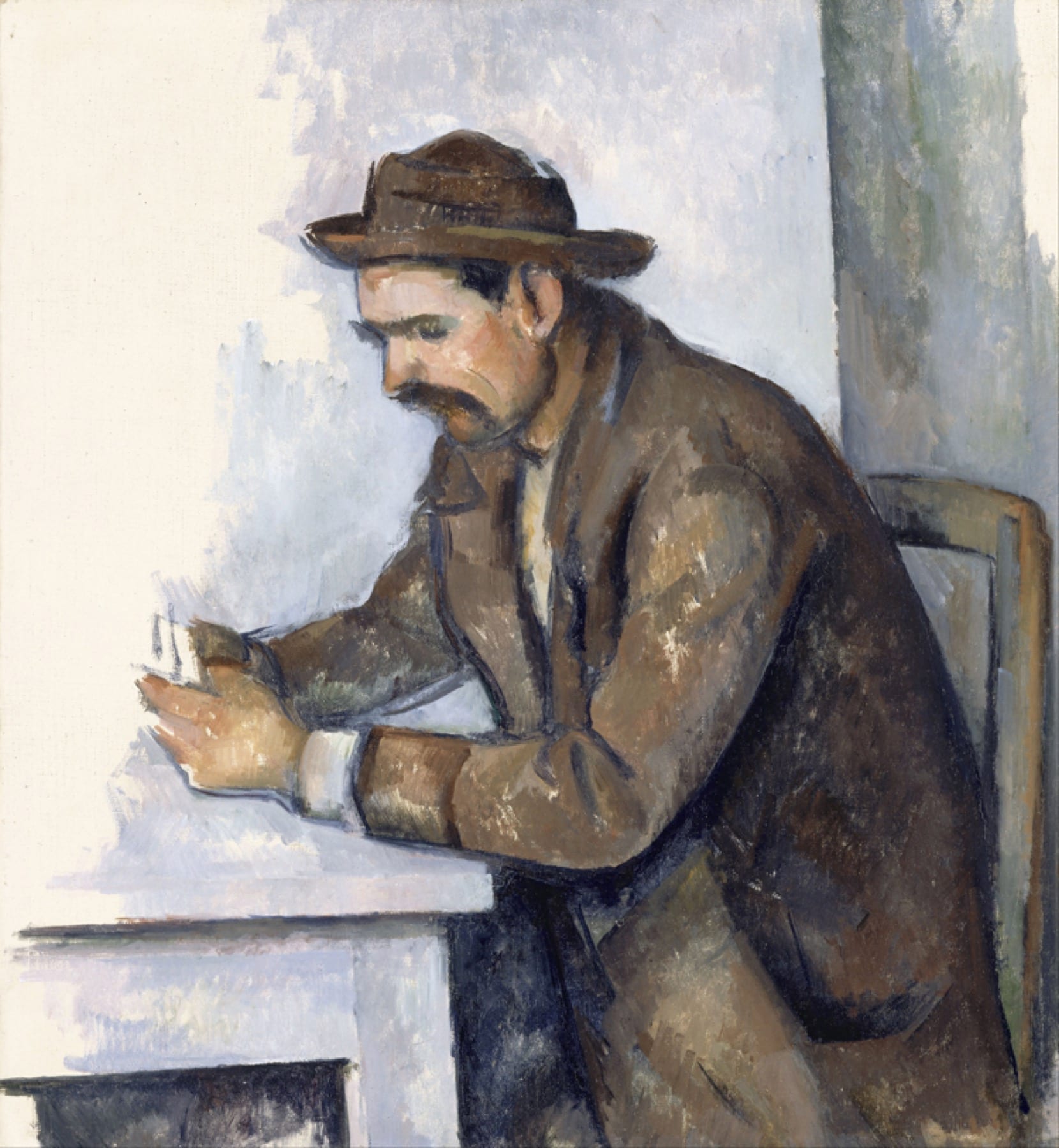 The Card Player by Paul Cézanne