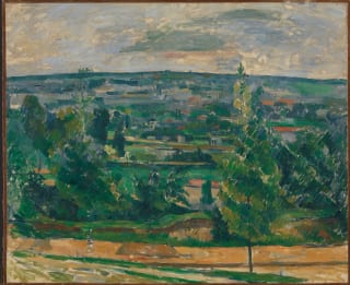 Landscape from Jas de Bouffan by Paul Cezanne
