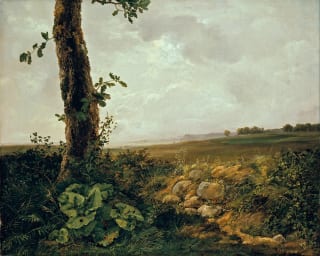 View near Presto by Johan Christian Dahl