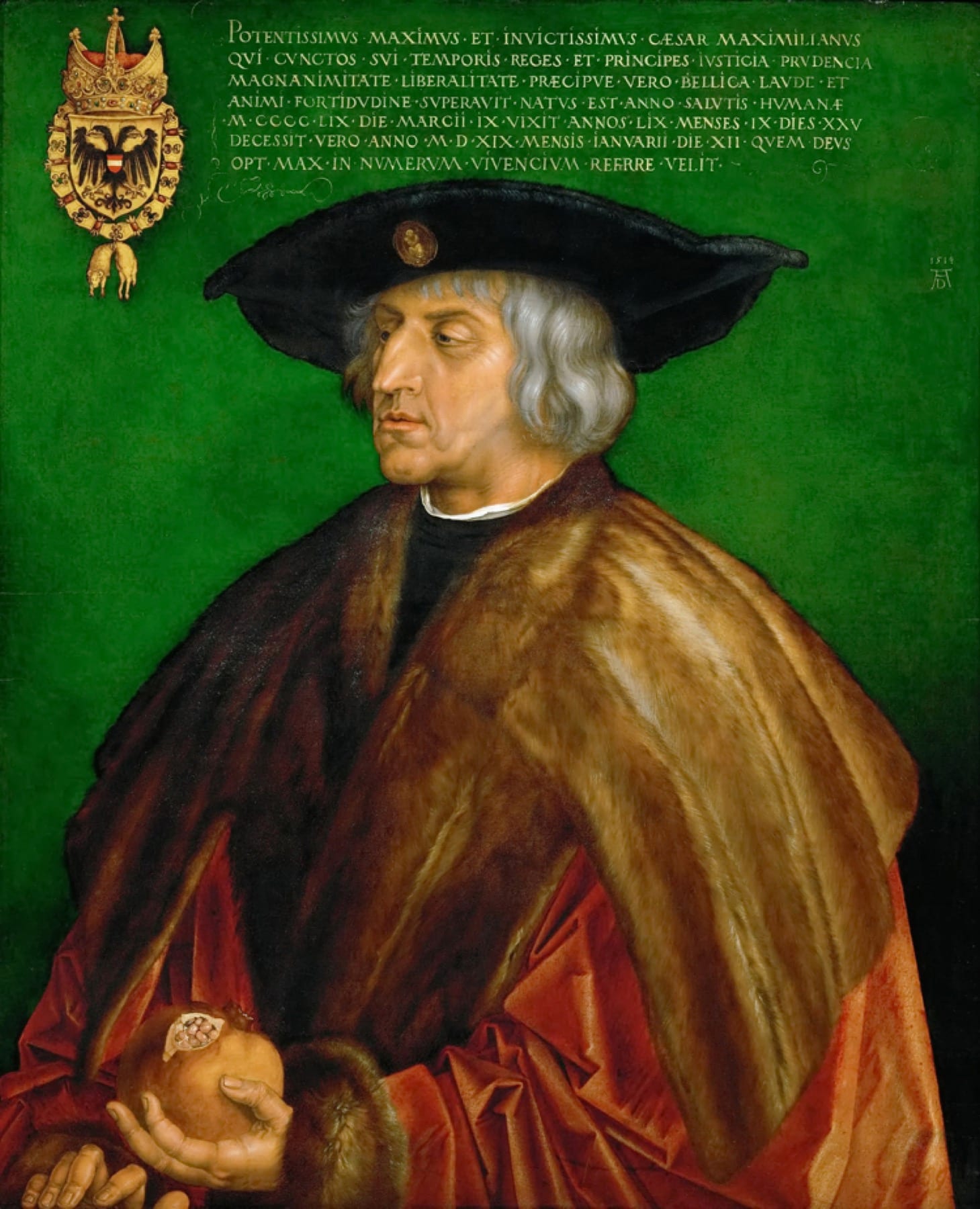 Emperor Maximilian I by Albrecht Dürer