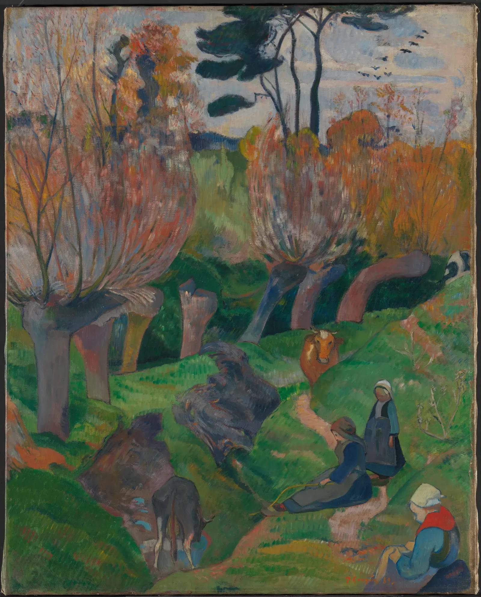 Landscape from Brittany by Paul Gauguin