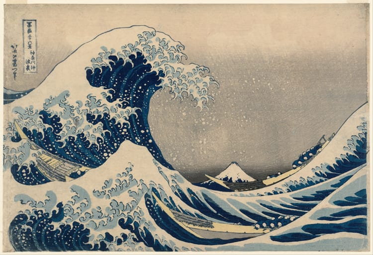 Under the Wave off Kanagawa by Katsushika Hokusai