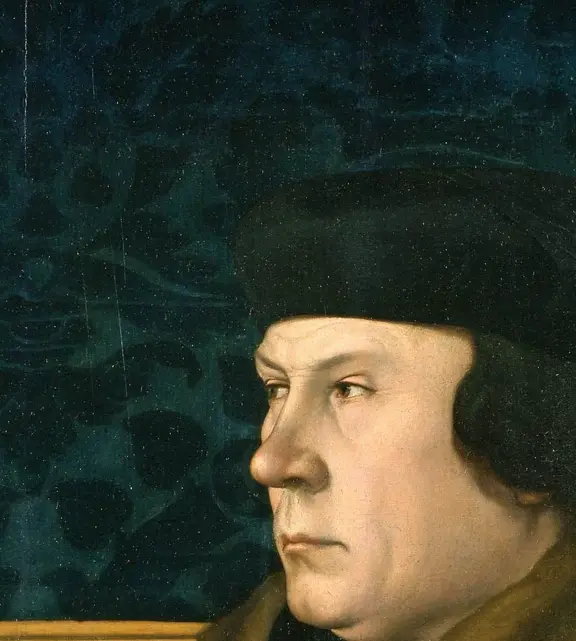 Thomas Cromwell by Hans Holbein the Younger: The face is modeled without invitation