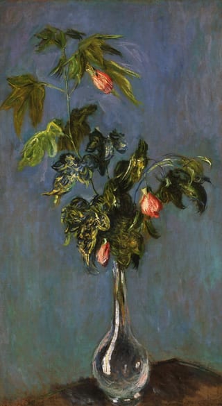 Flowers in a Vase by Claude Monet