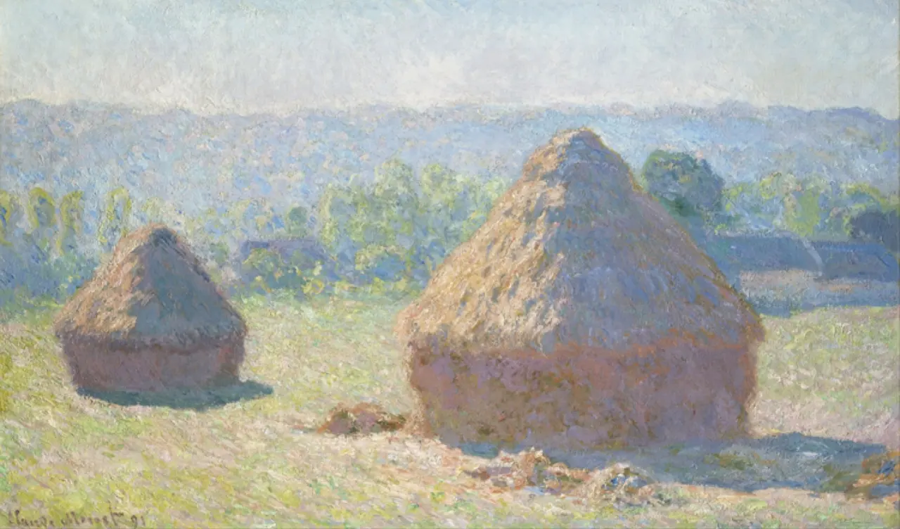 Haystacks, End of Summer by Claude Monet