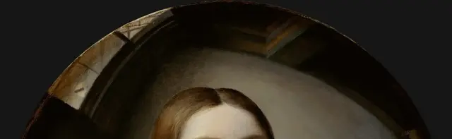 Self-Portrait in a Convex Mirror by Parmigianino: Curved architecture makes the mirror visible