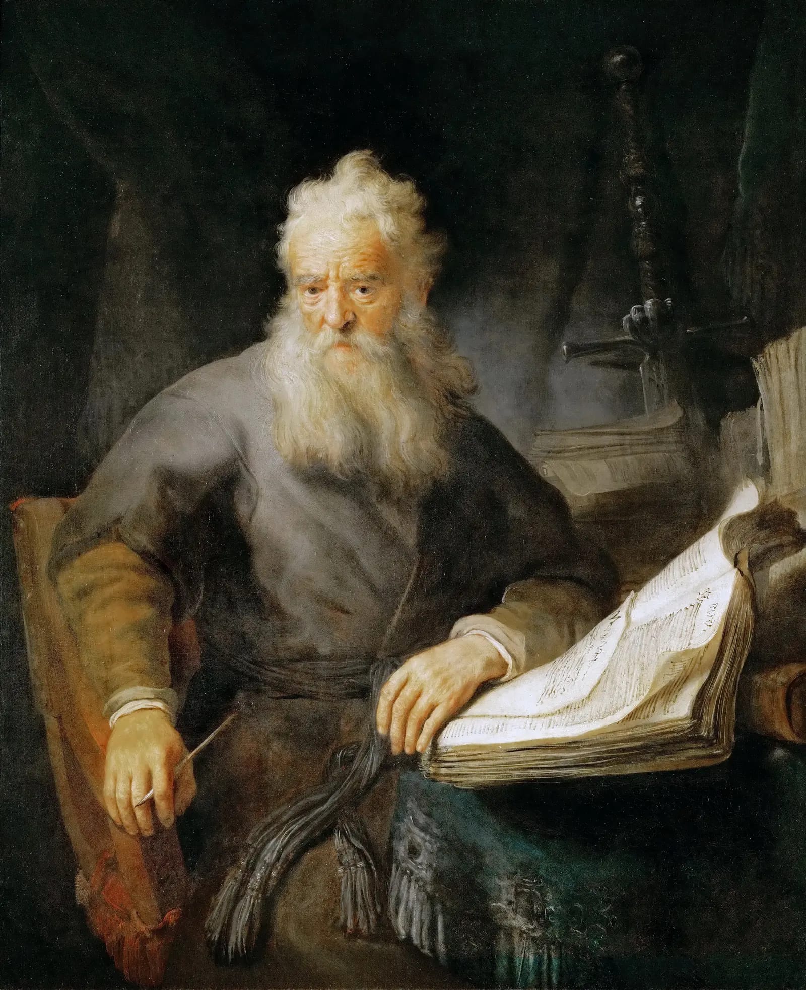 The Apostle Paul by Rembrandt van Rijn