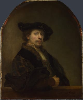 Self Portrait at the Age of 34 by Rembrandt van Rijn