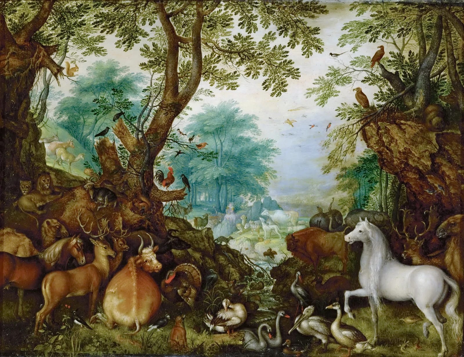 Orpheus Among the Animals by Roelant Savery