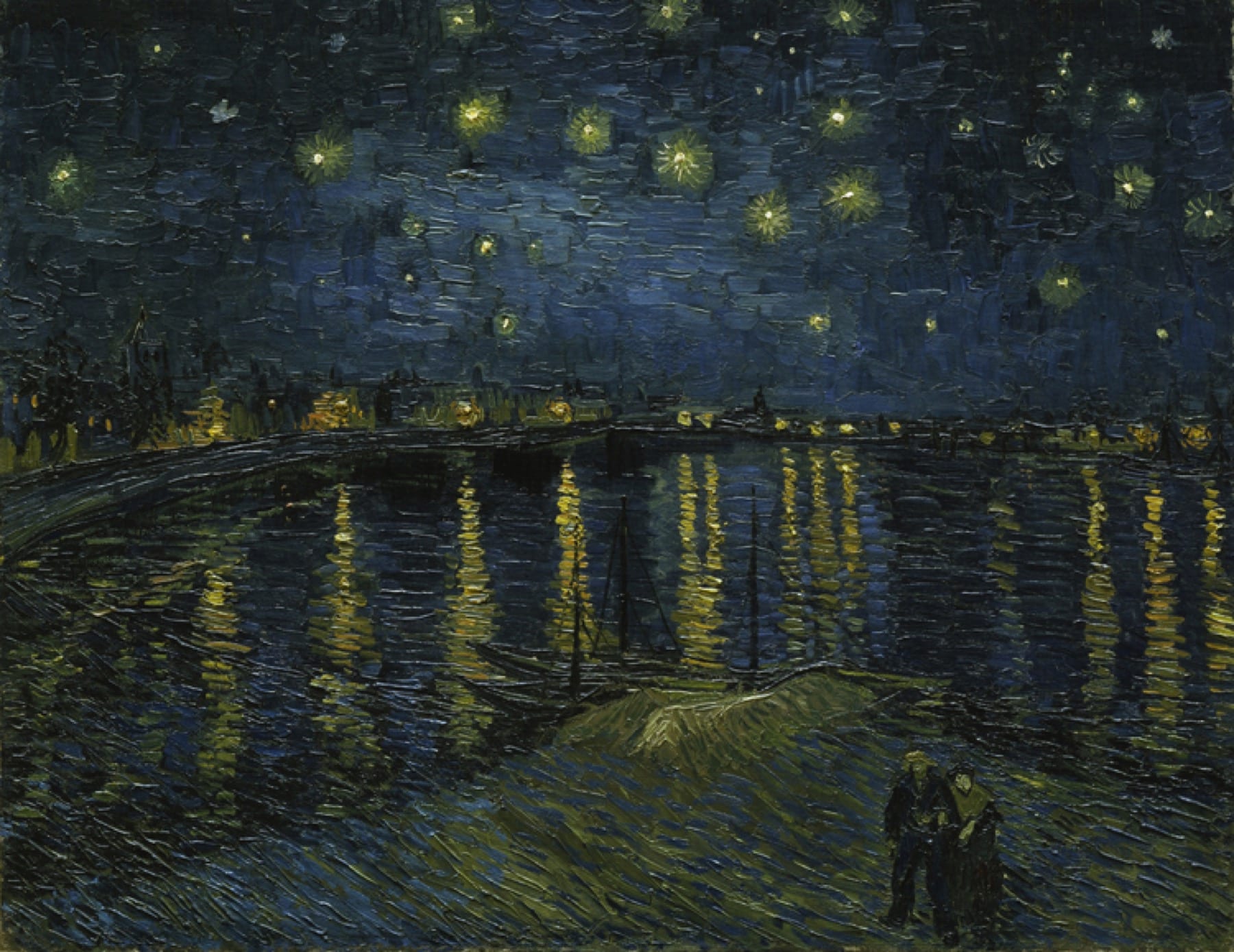 Starry Night Over the Rhône by Vincent van Gogh