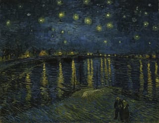 Starry Night Over the Rhône by Vincent van Gogh