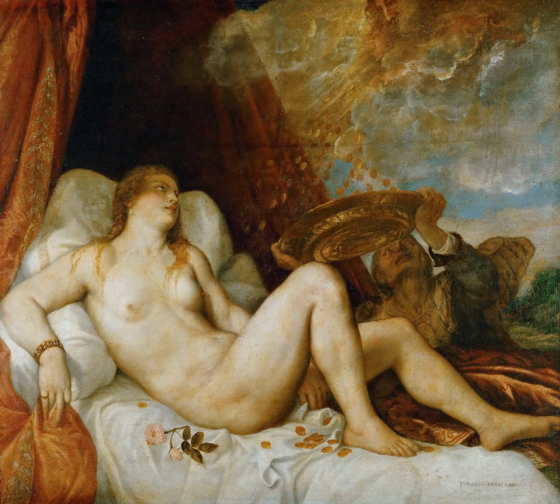 Danaë by Titian