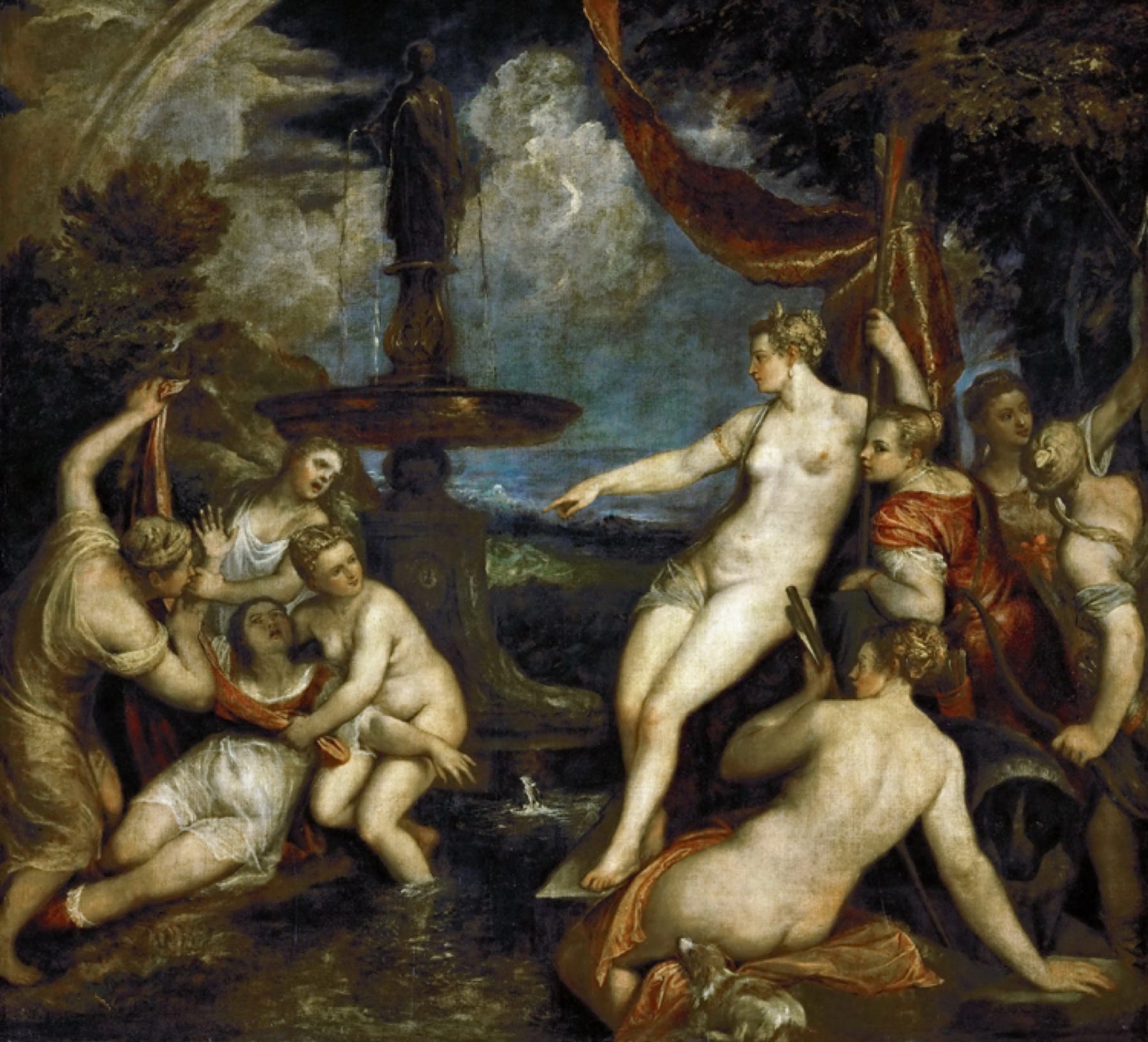 Diana and Callisto by Titian