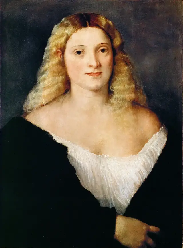 Young Woman in a Black Dress by Titian: Appearance does not establish identity
