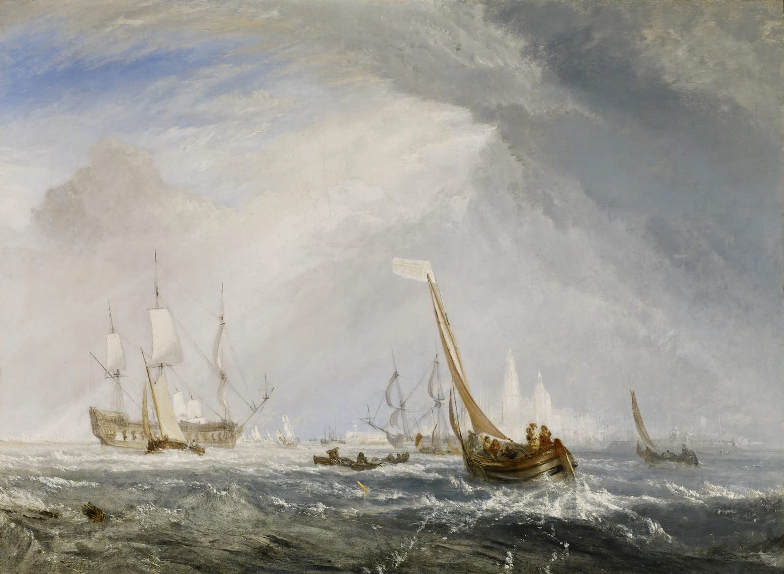 Antwerp: Van Goyen Looking Out for a Subject by J. M. W. Turner
