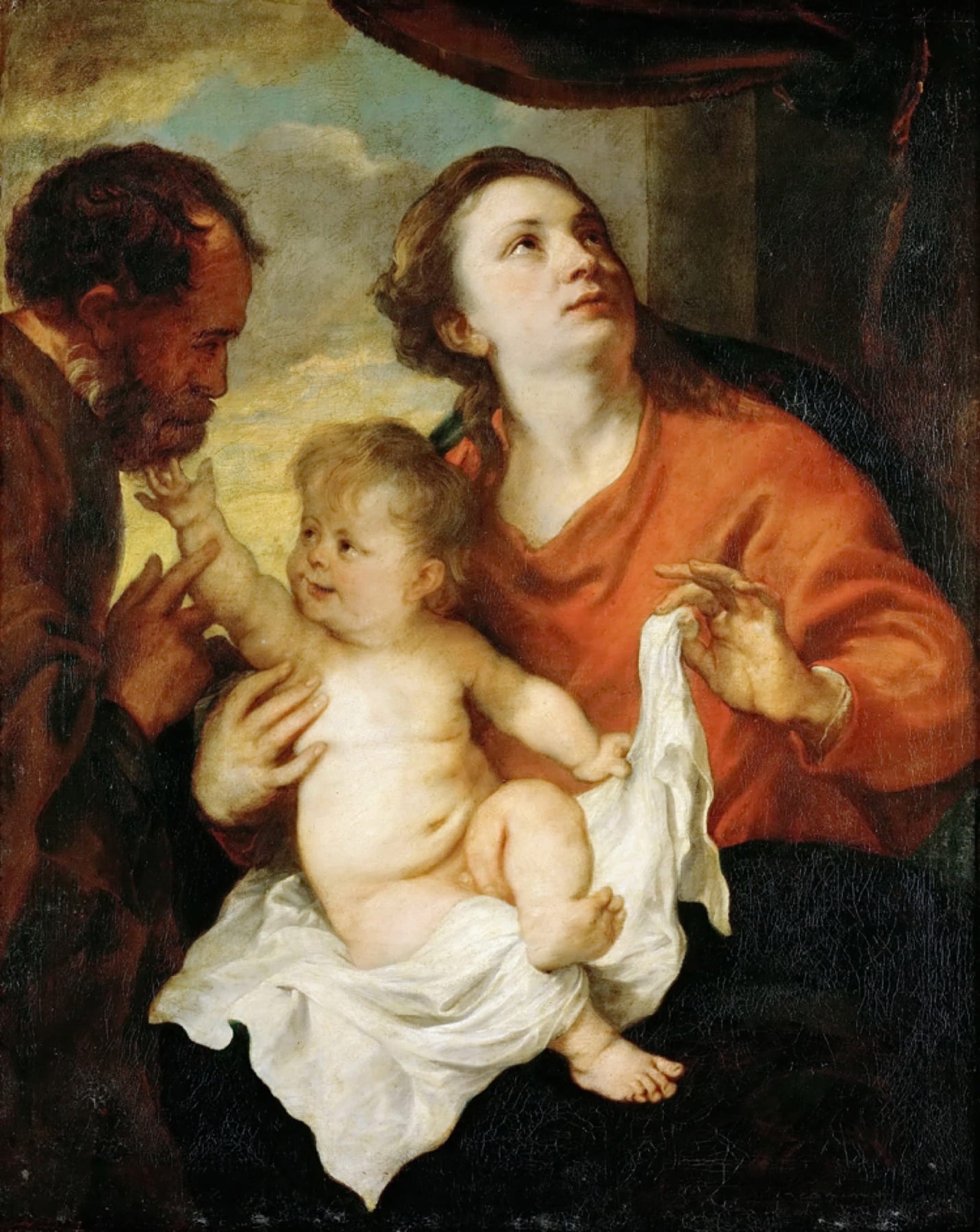 The Holy Family by Anthony van Dyck