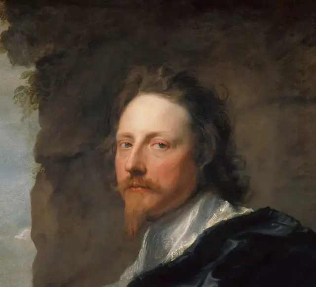 Nicholas Lanier by Anthony van Dyck: The head turns faster than the torso