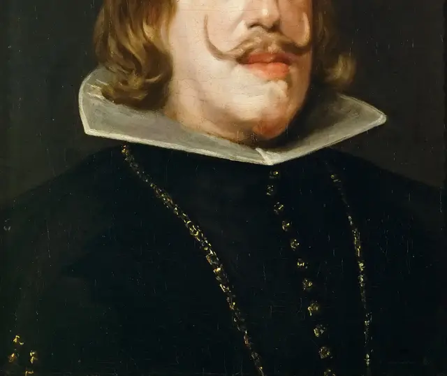 King Philip IV of Spain by Diego Velázquez: Dark costume replaces displayed luxury
