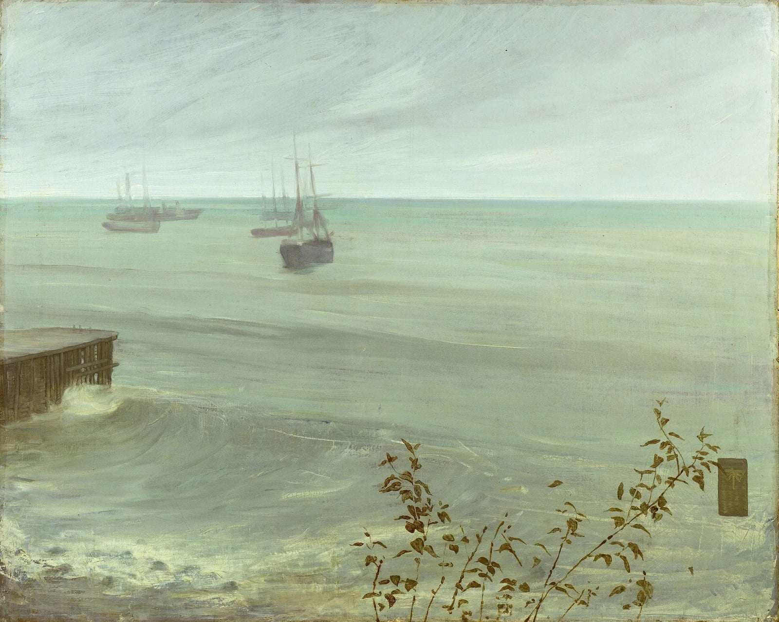 Symphony in Grey and Green: The Ocean by James McNeill Whistler